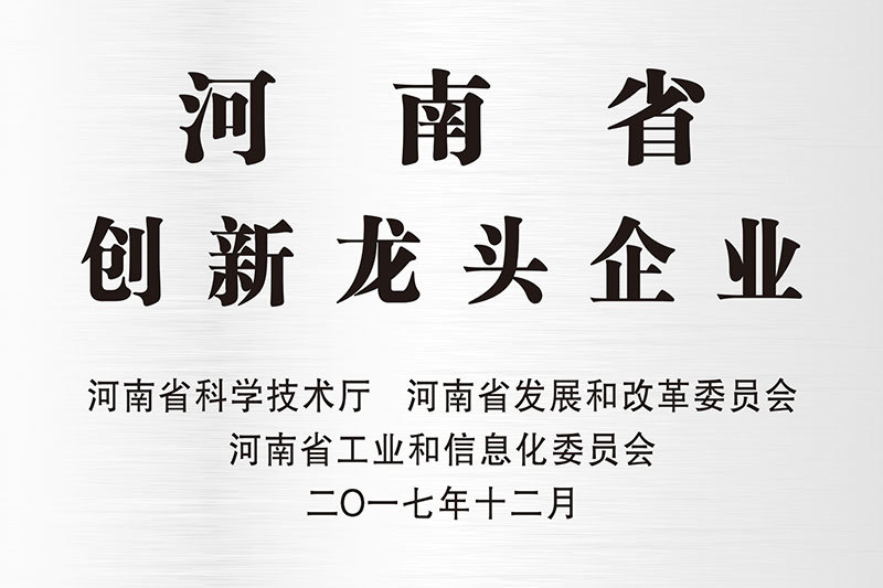 河南省创新龙头企业