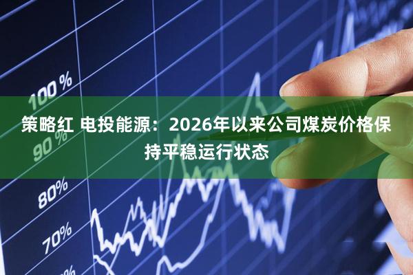 策略红 电投能源：2026年以来公司煤炭价格保持平稳运行状态