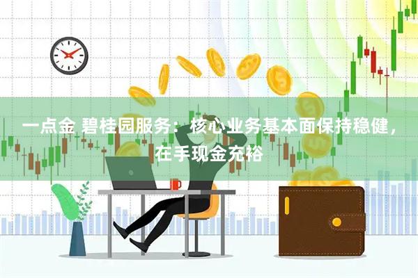 一点金 碧桂园服务：核心业务基本面保持稳健，在手现金充裕